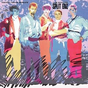 Cover for Split Enz · History Never Repeats: The Best Of Split Enz (LP) (2022)