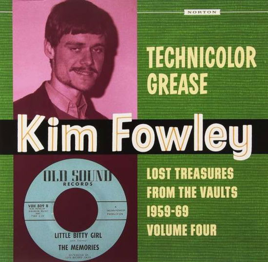 Technicolor Grease - Kim Fowley - Musik - Norton Records - 0731253039614 - 5. august 2014