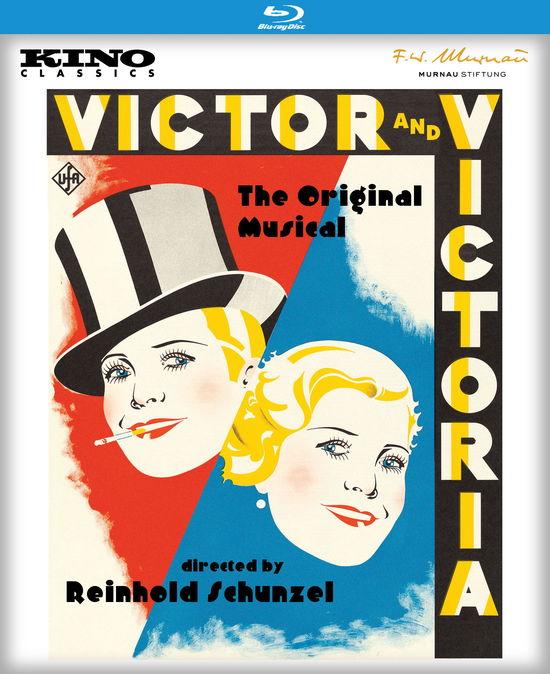 Cover for Victor and Victoria (1933) (Blu-ray) (2020)