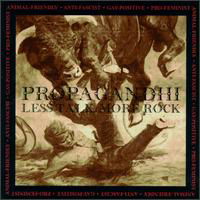 Cover for Propagandhi · Less Talk, More Rock (LP) (1996)