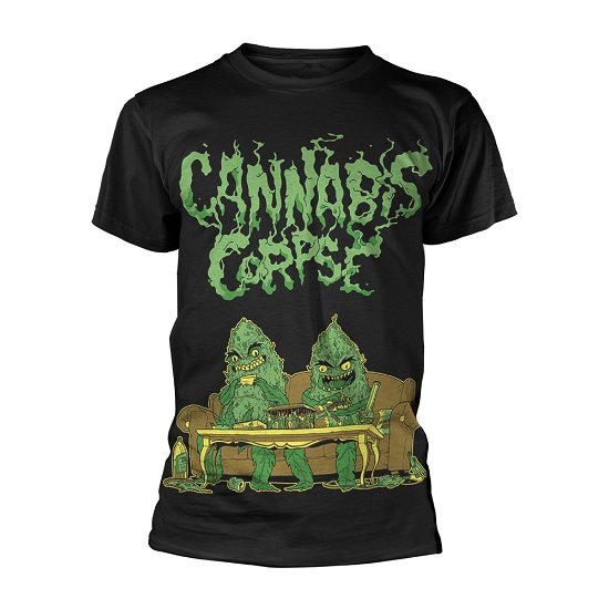 Cover for Cannabis Corpse · Weed Dudes (T-shirt) [size M] [Black edition] (2018)