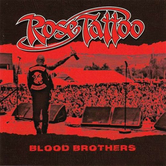 Cover for Rose Tattoo · Blood Brothers (Ltd Edition Gatefold 2lp Red Vinyl) (LP) [Limited edition] (2021)
