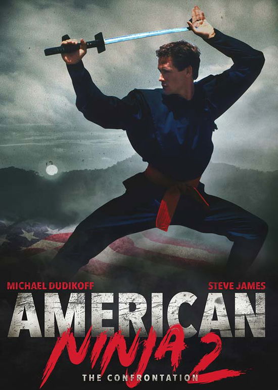 Cover for American Ninja 2: Confrontation (DVD) (2016)