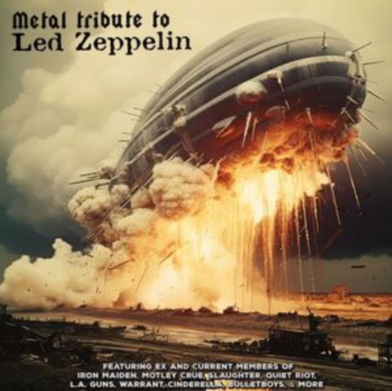 Cover for Various Artists&lt;br /&gt; · A Metal Tribute To Led Zeppelin (LP) [Limited edition] (2024)