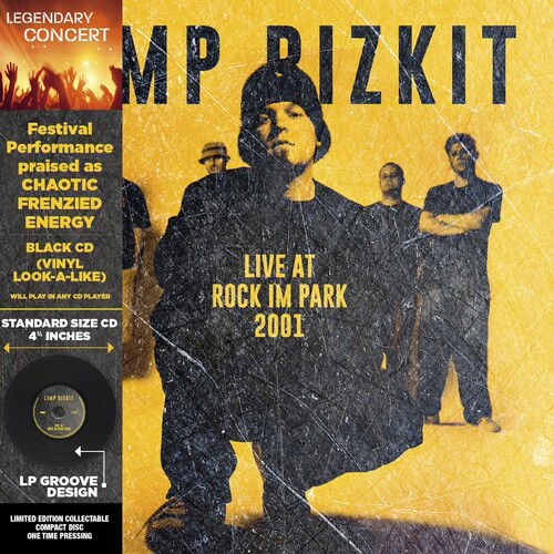 Cover for Limp Bizkit · Rock Im Park 2001 (CD) [2025 Reissue edition] [Black Vinyl Lookalike] (2025)