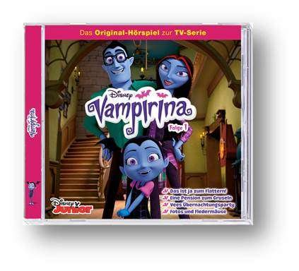Vampirina.01,CD - Walt Disney - Bücher - Kiddinx - 4001504177614 - 12. Oktober 2018