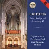 Cover for F. Peeters · Konz.Fuer Orgel + Orch.Opus52/Tocca (CD) (2009)