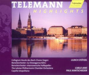 Cover for Compilation · Highlights / Telemann (CD) (2005)