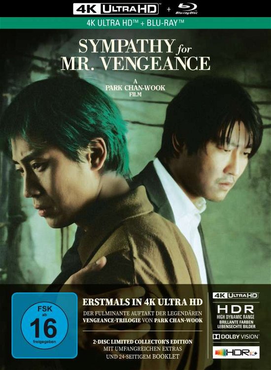 Cover for Park Chan-Wook · Sympathy For Mr.Vengeance-Limited Mediabook (4K (DVD) (2021)