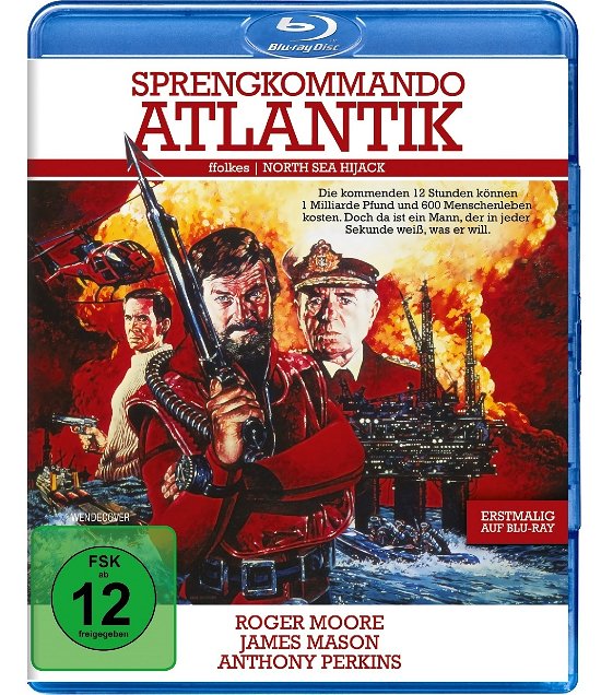 Cover for Moore,roger / Mason,james / Perkins,anthony/+ · Sprengkommando Atlantik (Blu-Ray) (2017)