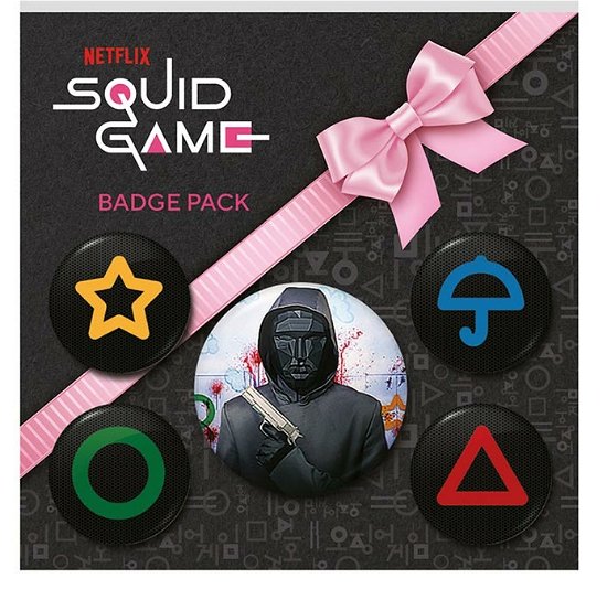 Squid Game: Front Man (Badge Pack) - Pyramid - Mercancía -  - 5050293807614 - 13 de junio de 2023