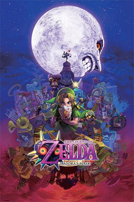 The Legend Of Zelda - Majora's Mask (Poster Maxi 61X91,5 Cm) - Nintendo: Pyramid - Produtos - Pyramid Posters - 5050574335614 - 7 de fevereiro de 2019