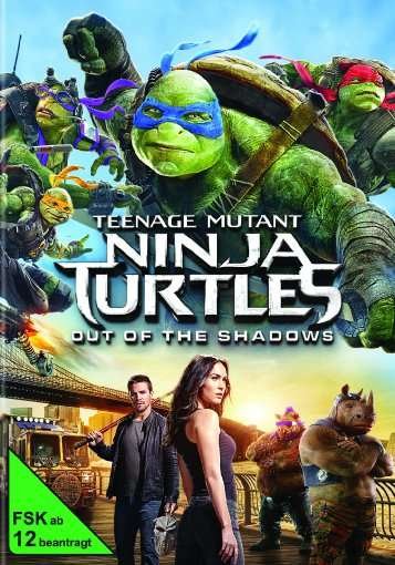 Cover for Megan Fox,casey Jones,laura Linney · Teenage Mutant Ninja Turtles: Out Of The... (DVD) (2016)