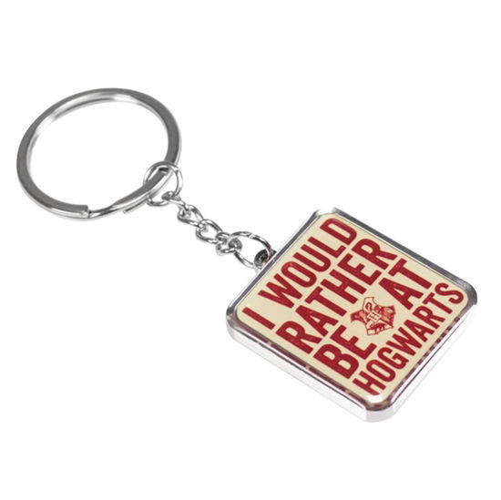 Cover for Harry Potter · Harry Potter - Harry Potter (rather Be At Hogwarts) - Metal Keyring (Keyrings) (Leksaker) (2020)