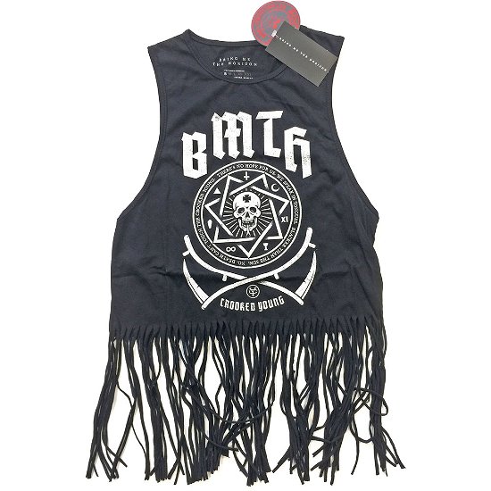 Cover for Bring Me The Horizon · Bring Me The Horizon Ladies Tassel Vest: Crooked (CLOTHES) [size S] [Black - Ladies edition]