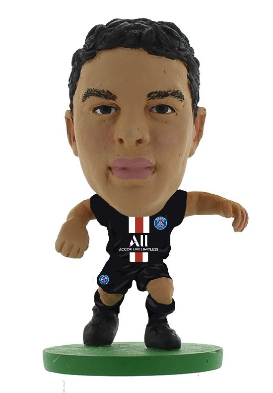 SoccerStarz  Paris St Germain Thiago Silva  Home Kit 2020 version Figures (MERCH)