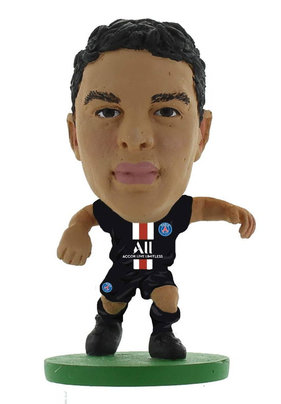 SoccerStarz Paris St Germain Thiago Silva Home Kit 2020 version Figures - SoccerStarz Paris St Germain Thiago Silva Home Kit 2020 version Figures - Produtos - Creative Distribution - 5056122505614 -