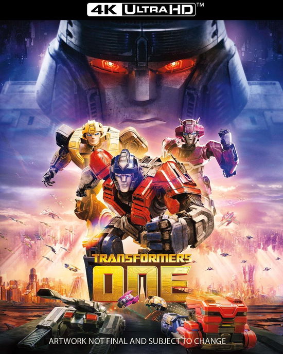 Cover for Transformers One (Blu-ray) (2024)