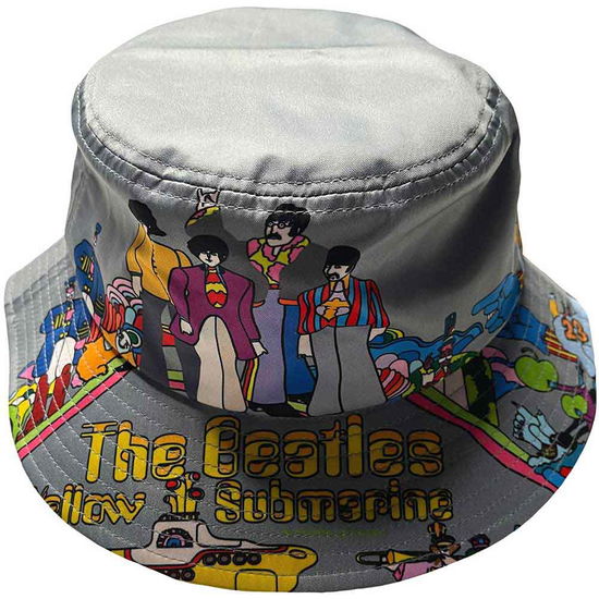 The Beatles Unisex Bucket Hat: Yellow Submarine (Small / Medium) - The Beatles - Merchandise -  - 5056561076614 - 