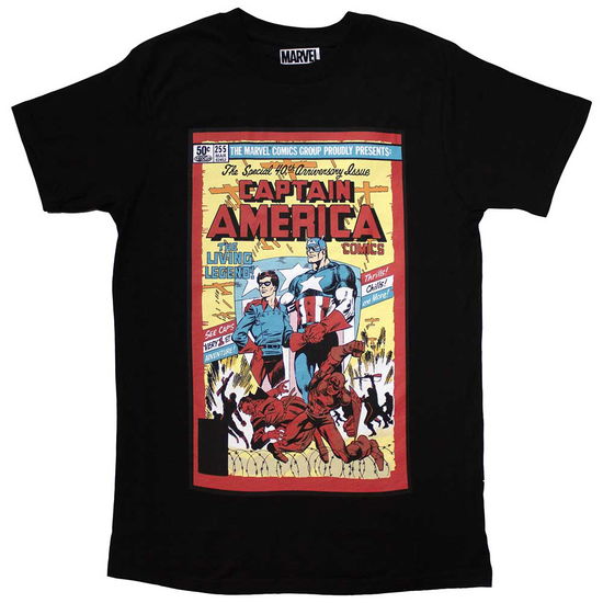 Marvel Comics Unisex T-Shirt: Living Legend Comic Cover - Marvel Comics - Merchandise -  - 5056737239614 - 