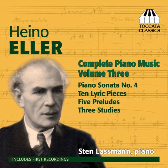 Cover for Eller / Lassmann,sten · Complete Piano Music 3 (CD) (2013)