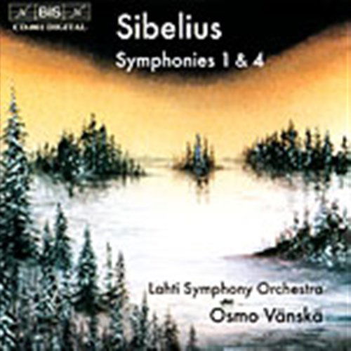 Cover for Lahti Symphony Orchestravansk · Sibeliussymphonies No 1 4 (CD) (1997)