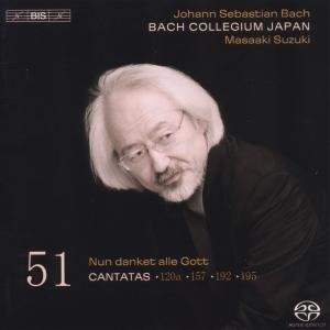 Cover for Bach Collegium Japansuzuki · Bach Cantatas Volume 51 (CD) (2012)