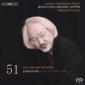 Bach Cantatas Volume 51 - Bach Collegium Japansuzuki - Musikk - BIS - 7318599919614 - 1. oktober 2012