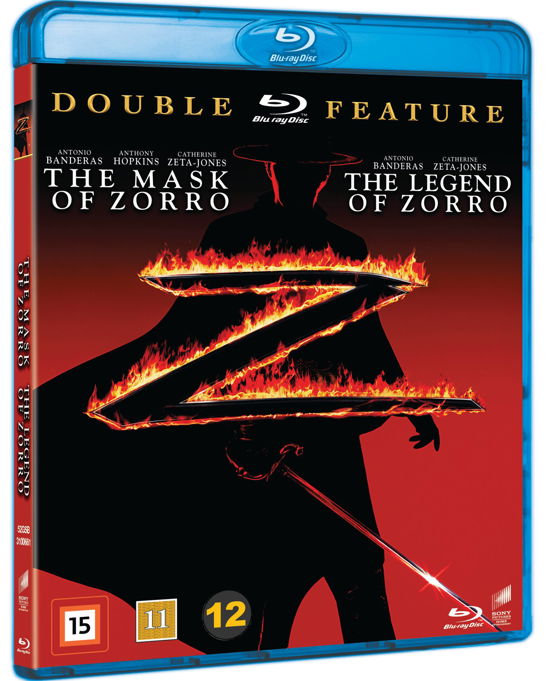 Cover for Zorro · The Mask Of Zorro / The Legend Of Zorro (Blu-Ray) (2019)