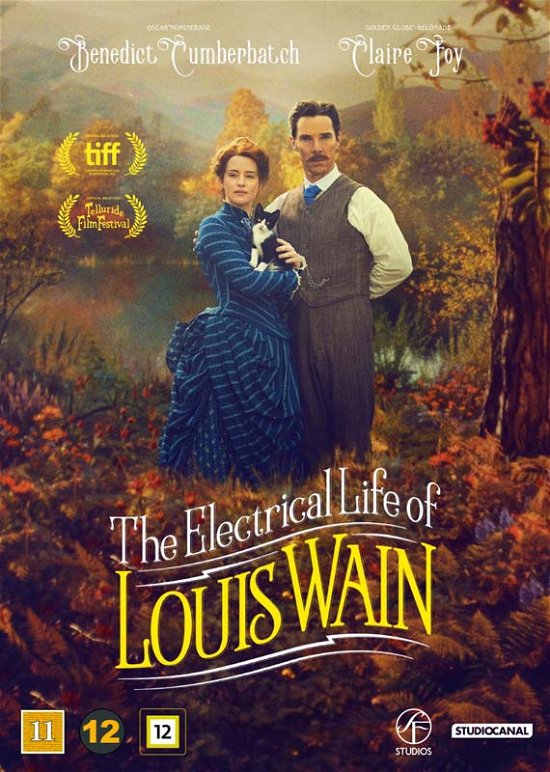 Cover for The Electrical Life Of Louis Wain (DVD) (2022)