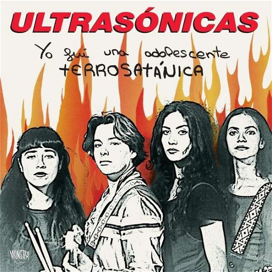 Cover for Ultrasonicas · Yo Fui Una Adolescente Terrosatanica (LP) (2021)