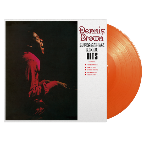 Dennis Brown · Super Reggae & Soul Hits (LP) [Orange Vinyl edition] (2025)