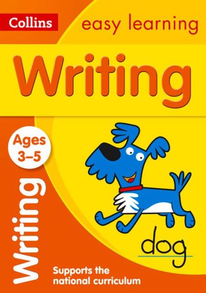Cover for Collins Easy Learning · Writing Ages 3-5: Ideal for Home Learning - Collins Easy Learning Preschool (Paperback Book) [New edition] (2015)