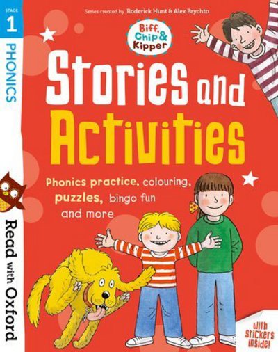 Cover for Roderick Hunt · Read with Oxford: Stage 1: Biff, Chip and Kipper: Stories and Activities: Phonics practice, colouring, puzzles, bingo fun and more - Read with Oxford (Buch) (2018)