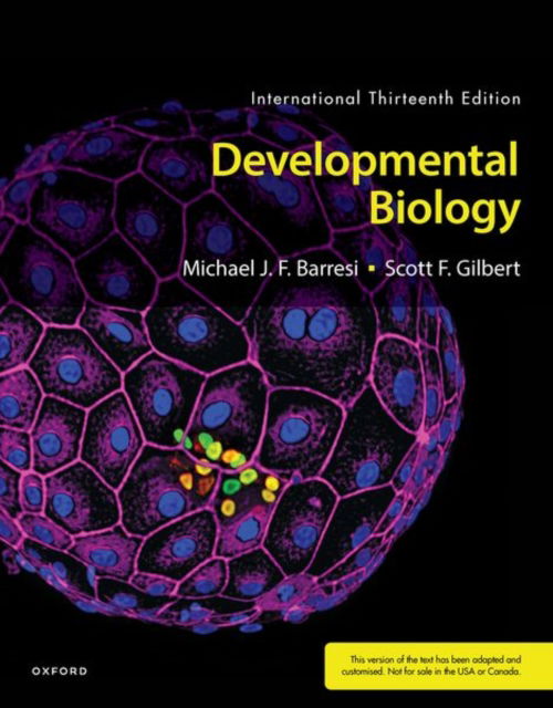 Cover for Barresi, Michael (Professor of Biological Sciences and Neuroscience, Professor of Biological Sciences and Neuroscience, Smith College) · Developmental Biology (Taschenbuch) [13 Revised edition] (2023)