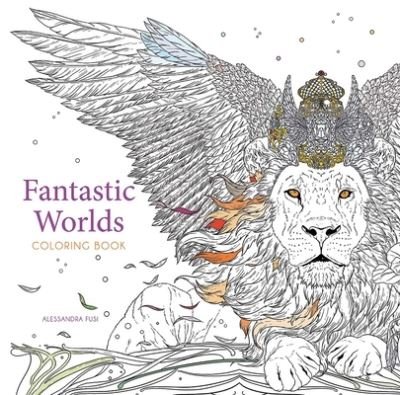 Cover for Alessandra Fusi · Fantastic Worlds Coloring Book (Taschenbuch) (2024)
