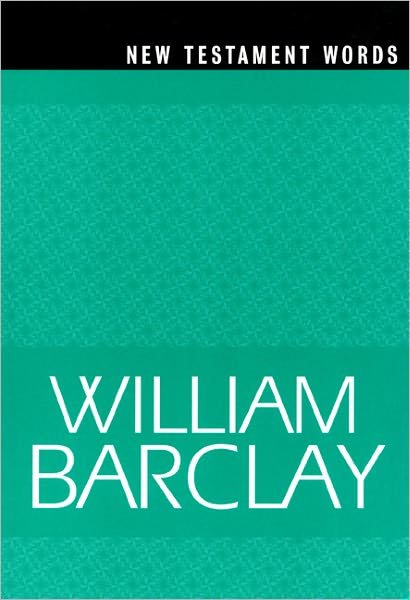 Cover for William Barclay · New Testament Words (William Barclay Library) (Taschenbuch) (1976)