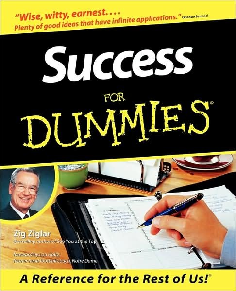 Cover for Zig Ziglar · Success For Dummies (Taschenbuch) (1998)