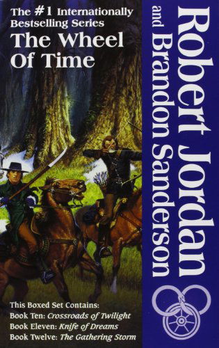 Cover for Robert Jordan · Wheel of Time, Boxed Set Iv: Crossroads of Twilight, Knife of Dreams, Gathering Storm (Taschenbuch) [Box edition] (2011)