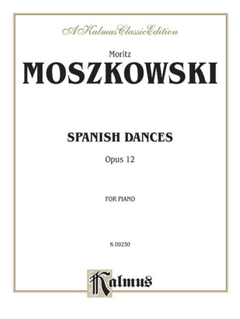 Cover for Moszkowski Spanish Dances Op12 P (N/A)