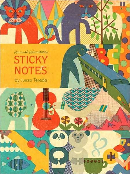 Animal Adventures Sticky Notes - Junzo Terada - Books - Chronicle Books - 9780811872614 - March 1, 2010