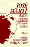 Cover for Jose Marti · Major Poems: Major Poems (Hardcover Book) (1982)