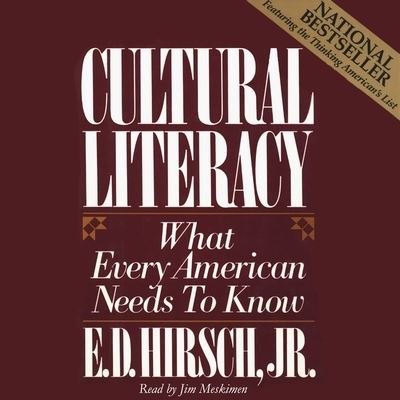 Cover for E. D. Hirsch · Cultural Literacy (MP3-CD) (2019)