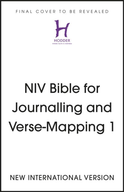 NIV Bible for Journalling and Verse-Mapping: Waves - New International Version - Bücher - Hodder & Stoughton - 9781399801614 - 6. Juli 2023