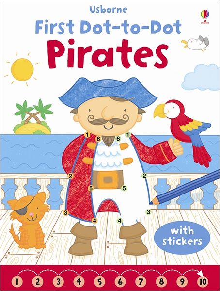 Cover for Sam Taplin · First Dot-to-Dot Pirates - Dot-to-dot (Paperback Book) (2012)