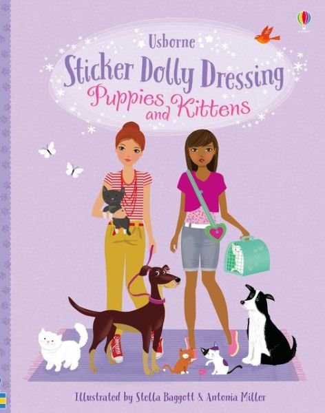 Cover for Fiona Watt · Sticker Dolly Dressing Puppies &amp; Kittens - Sticker Dolly Dressing (Pocketbok) (2020)