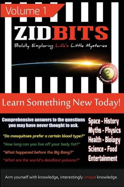 Cover for Z B Charles · Zidbits: Learn Something New Today! Volume 1 (Taschenbuch) (2013)
