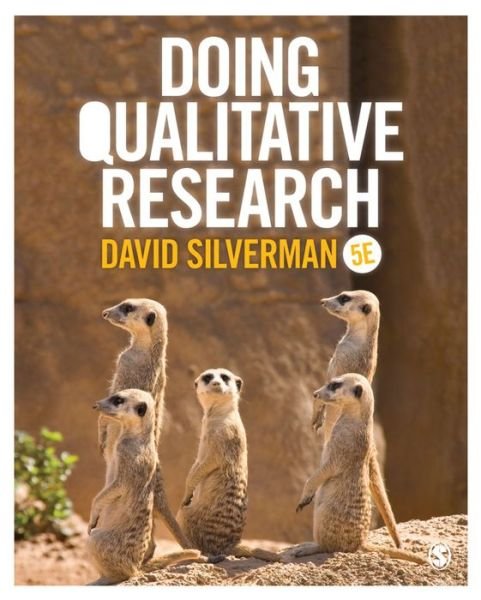 Cover for David Silverman · Doing Qualitative Research (Bok) [5 Revised edition] (2017)