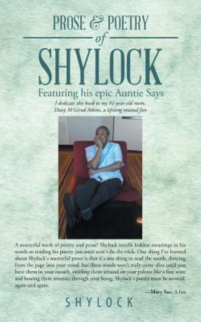 Cover for Shylock · Prose &amp; Poetry of Shylock (Paperback Book) (2018)