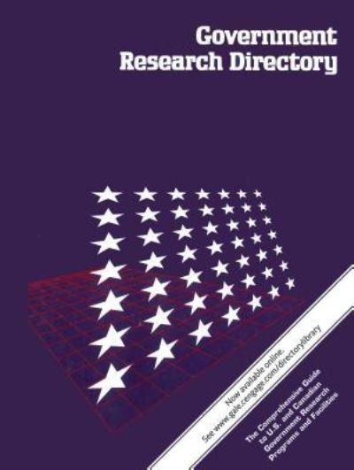 Cover for Gale · Government Research Directory (Paperback Bog) (2014)